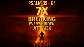 God Just Revealed: 7X Psalm 35 + 64 BREAK Every Hidden Attack Rising Through Your Bloodline TONIGHT