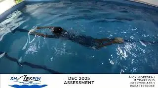 Int1: Back Stroke by Nick #swimming #pool #assesment 