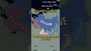 WW2 BATTLE HEARTS OF IRON 4  / #heartsofiron4 #hoi4timelapse