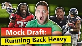Fantasy Football 2020 - Mock Draft Challenge: Running Back Heavy - Ep. #18