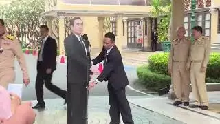 Thai Junta leader tells reporters to direct questions to his cutout