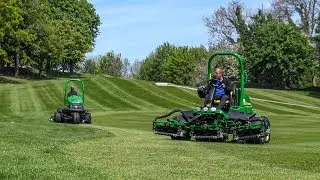 Farol Ltd | New Fleet of John Deere Machinery on Stunning 10th Hole at Hinckley Golf Club