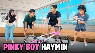 HAYMIN REVIEW SEPEDA ONTHEL PINKY BOY!!!