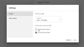 How to make creator studio classic your default youtube creator experience