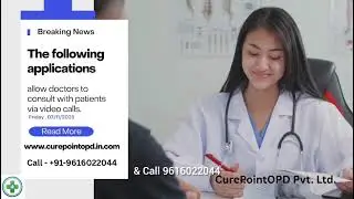 Breaking NEWS Cure Point OPD Pvt Ltd Coming Soon Jhansi #health  #opd #jhansi #ayush