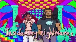 Just Shad - Nightmares (Feat. Kid Travis) Lyric Video by @djgreene_art