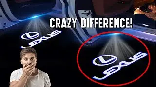 How to INSTALL Lexus SHADOW Light Logo (Fits all LEXUS Models)