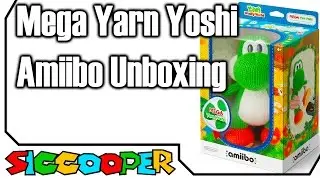 Mega Yarn Yoshi Amiibo Unboxing | SicCooper