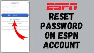 How to Reset Password on ESPN Account (2024) | ESPN Tutorial
