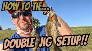 How to Tie the DOUBLE JIG Setup!!