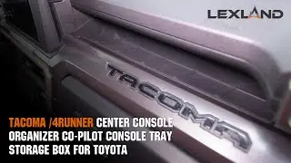 Tacoma /4Runner Center Console Organizer Co-Pilot Console Tray Storage Box for Toyota