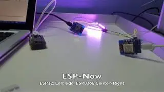 ESP-Now: ESP32 - ESP8266