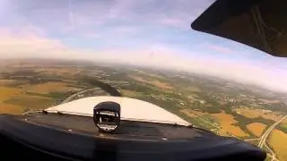 C172R Landing at Quad City Airport KMLI