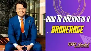 HOW TO INTERVIEW A BROKERAGE |TOP 10 Questions to ask the broker owner at your next interview|
