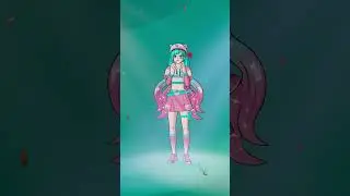 MIKU GREETS HER FANS 🌟 Warmth and smiles from the virtual idol! #vocaloid #miku #new #trend