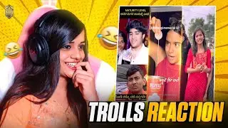 Mind-blowing Reaction To Hilarious Kannada Trolls & Memes! 😱 | Smitha Plays