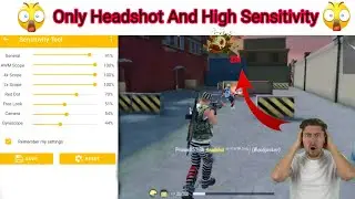 Headshot And GFX Tool Max Sensitivity App । Free fire Max