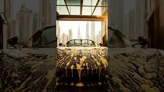 Dubai&rsquo;s Luxury Car Wash &mdash; Gold Foam Only 🇦🇪✨