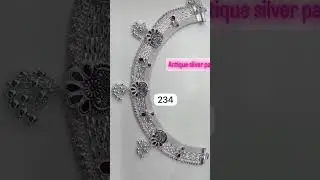 Antique silver Payal #925silver #silver #antique #jewellery