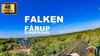 4K FALKEN POV 2022 GoPro - Fårup Sommerland Danmark