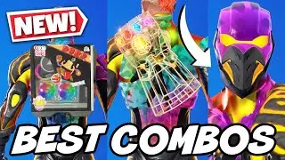 BEST COMBOS FOR *NEW* CONFETTI CLAW RELIK SKIN (SUPER LEVEL STYLE)! - Fortnite