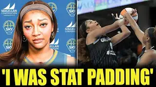 Angel Reese PANICS After Getting EXPOSED for Stat Padding Against Liberty!