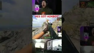 ACCUSED FOR AIMBOT #Warzone #Hacks #shorts