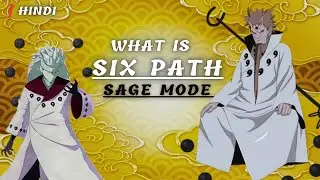Six Path Sage Mode in Hindi || Naruto || Hagoromo Special Power ||