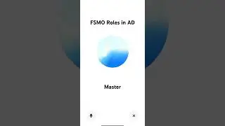 FSMO Roles - Active Directory #activedirectory #education #ad #exam #computer #microsoftserver