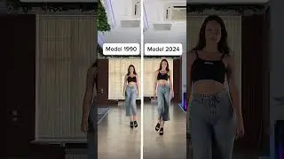 1990 and 2024 model year difference #global #fashion #world #runway #modelacademy #modelagency