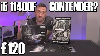 Asus B560 Plus Prime Motherboard Preview - &pound;120 11400F Contender?
