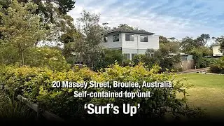 Broulee: 'Surf's Up' holiday unit video tour