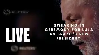 LIVE: Swearing-in ceremony for Lula as Brazil's new president
