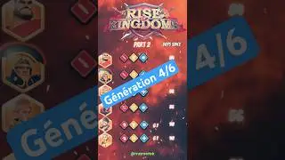 Rise of Kingdoms Commander Generations 4&ndash;6 (Nevsky, Flavius, Scipio Prime!) &ndash; MGE vs Wheel #rok