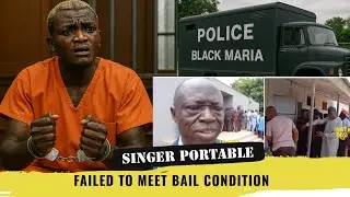 Singer Portable Remanded in Prison Over ₦1 Million Bail Drama!