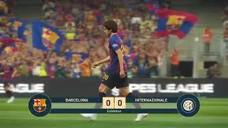 PES 2019 DEMO - Barcelona Vs Inter Milan | Camp Nou| 4k gameplay