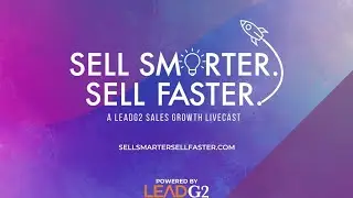 Welcome to the Sell Smarter. Sell Faster. Livecast