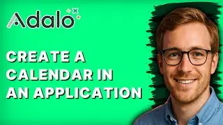 How to Create a Calendar in an Adalo Application [2026 Full Guide]