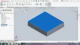 SolidWorks Tutorials : Machine Drawing Basics (Exercise #02)