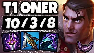 T1 Oner Jayce vs Nidalee [ Jungle ] Patch 25.24 Ranked Korea