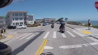 Cruise down West Cliff Drive in Santa Cruz, CA 5/23/20
