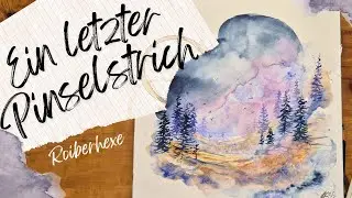 Intuitives Aquarellmalen, wir beruhigen das Nervensystem & lassen das alte Jahr los.