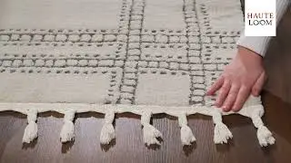 Ryuu Ivory & Gray Area Rug