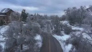 Ice Storm Devastation in Nashville&rsquo;s Annandale Subdivision