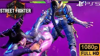 Street Fighter 6 Juri VS Jamie