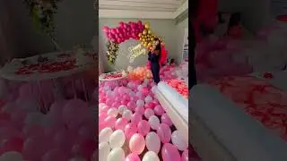 best girlfriend birthday decoration ideas 😍😍😍😍 | birthday decoration ideas at home | #shorts