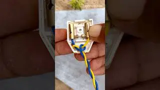 how to connect 2 pin plug to wire! #shorts