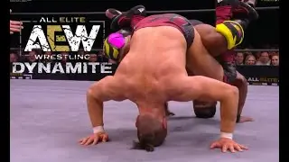 Upside Down Brawling Bryan Danielson Lee Moriarty AEW Dynamite 2 16 22