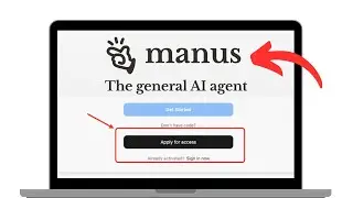 How to Get Your Manus AI Access Code RIGHT NOW