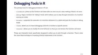 Debugging Tools   Basic Tools